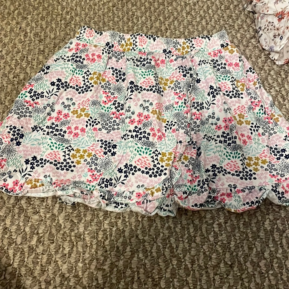 flowery summer skirt